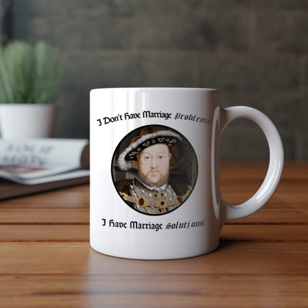 Funny Tudor Gift Mug Henry VIII