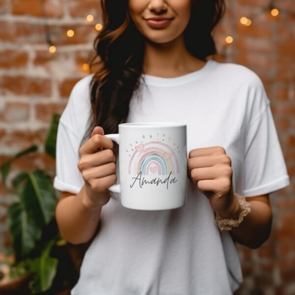 Personalised Rainbow Gift Mug - Image 4