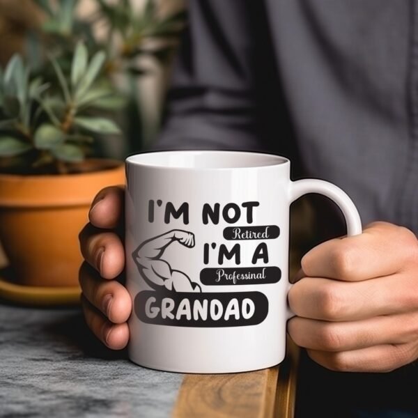 Retired Grandad Mug Gift - Image 4