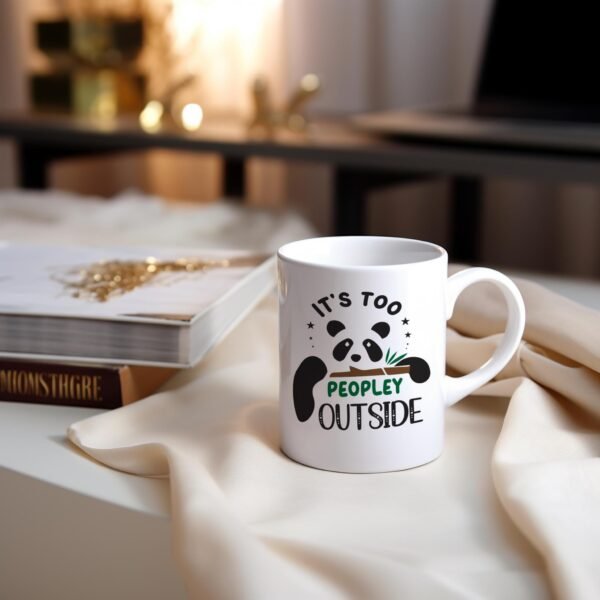 Panda Introvert Mug Gift - Image 6