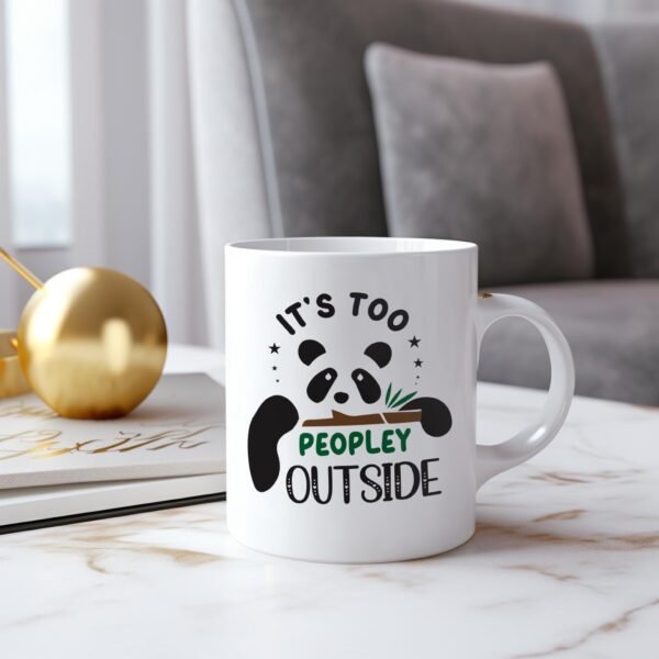 Panda Introvert Mug Gift - Image 5