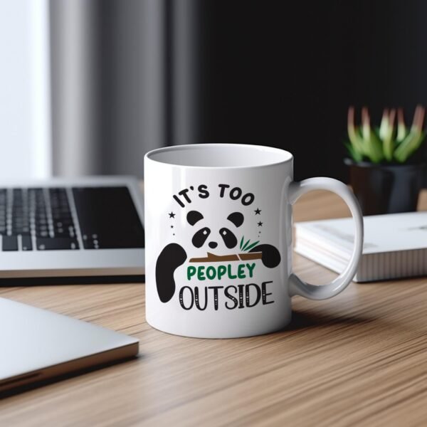 Panda Introvert Mug Gift - Image 4