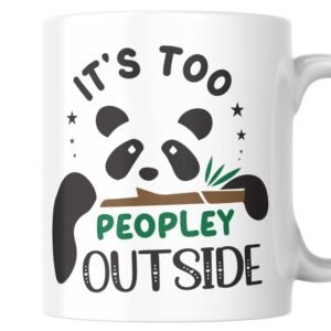 Panda introvert mug gift