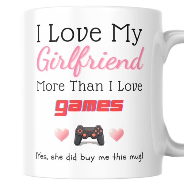 Gamer boyfriend gift mug