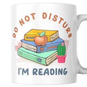 Book lover gift mug