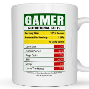 funny gamer mug