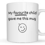 Gift For Parent Personalised Mug For Mum Mothers Day Gift Coffee Mug Funny Fathers Day Gift For Dad Parent Joke Tea Cup Present From Child